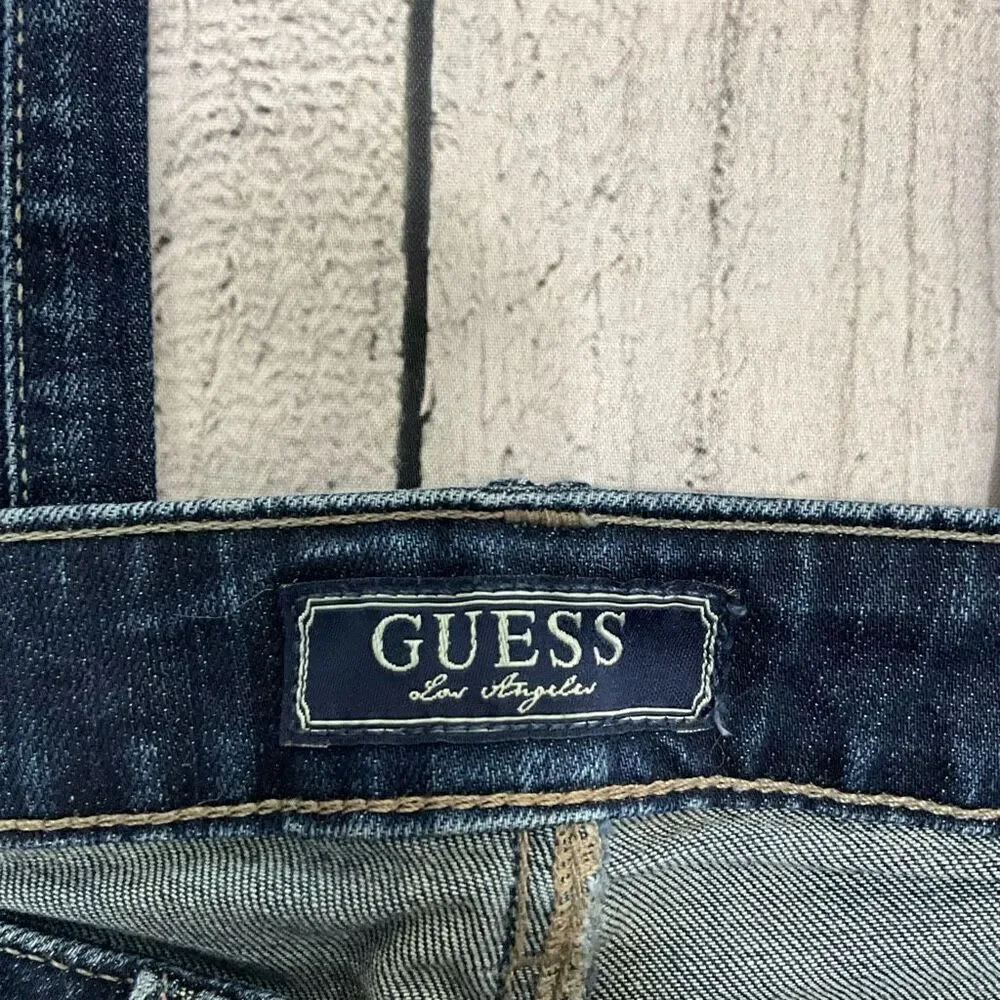 GUESS Cropped Cigarette Jeans